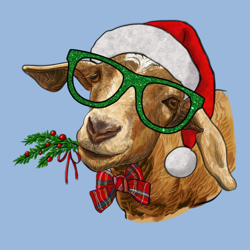 Christmas Glasses Goat Premium Hoodie by RanaPortraitStore | Teevron