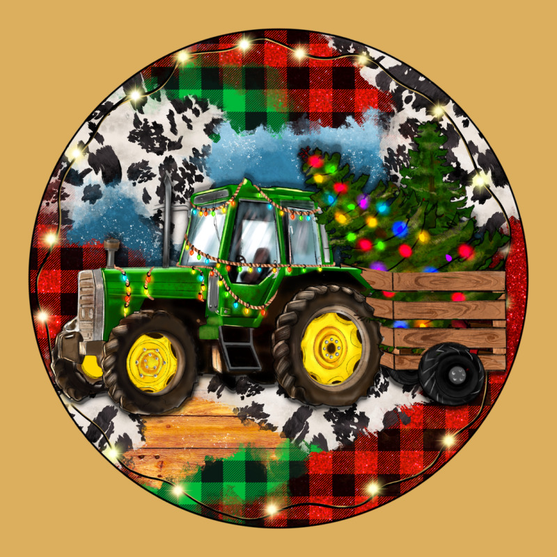 Christmas Farm Tractor Premium Hoodie by RanaPortraitStore | Teevron