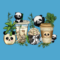Panda Coffee Cups Premium Hoodie | Teevron