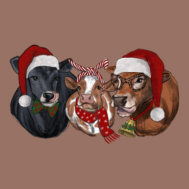 Christmas Cows Premium Hoodie by RanaPortraitStore | Teevron