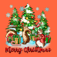 Merry Christmas Rabbits Premium Hoodie | Teevron