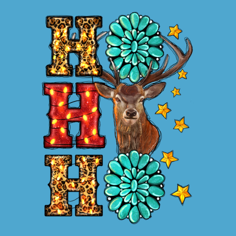 Gemstone And Reindeer Christmas Ho Ho Ho Premium Hoodie by RanaPortraitStore | Teevron