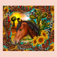 Western Horse And Sunflower Urban Hoodie | Teevron
