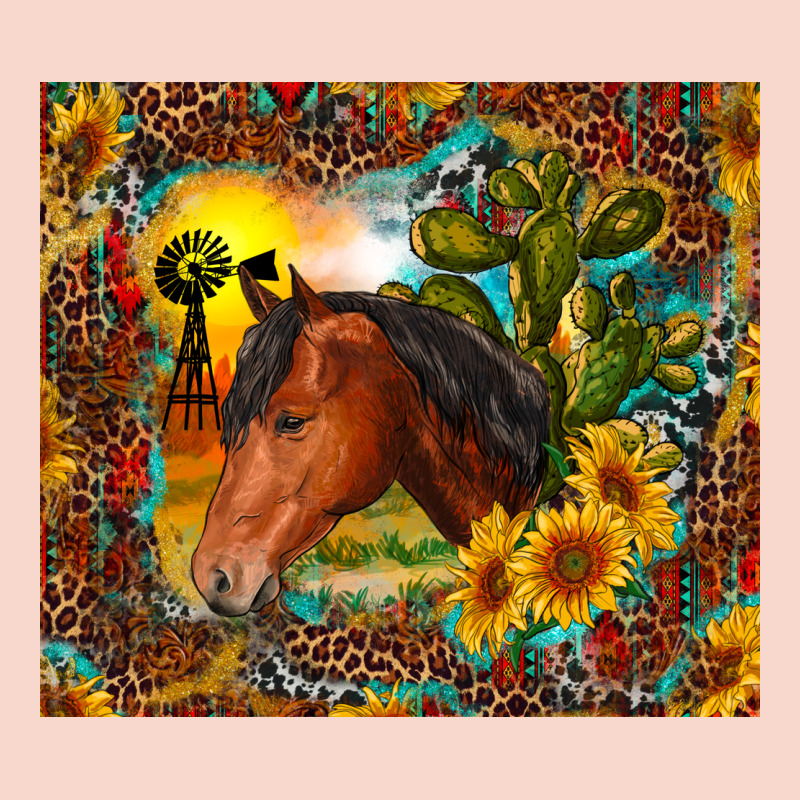 Western Horse And Sunflower Urban Hoodie by RanaPortraitStore | Teevron