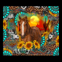 Western Horse And Desert Tumbler Urban Hoodie | Teevron