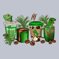 T  Rex Coffee Cups Premium Hoodie | Teevron