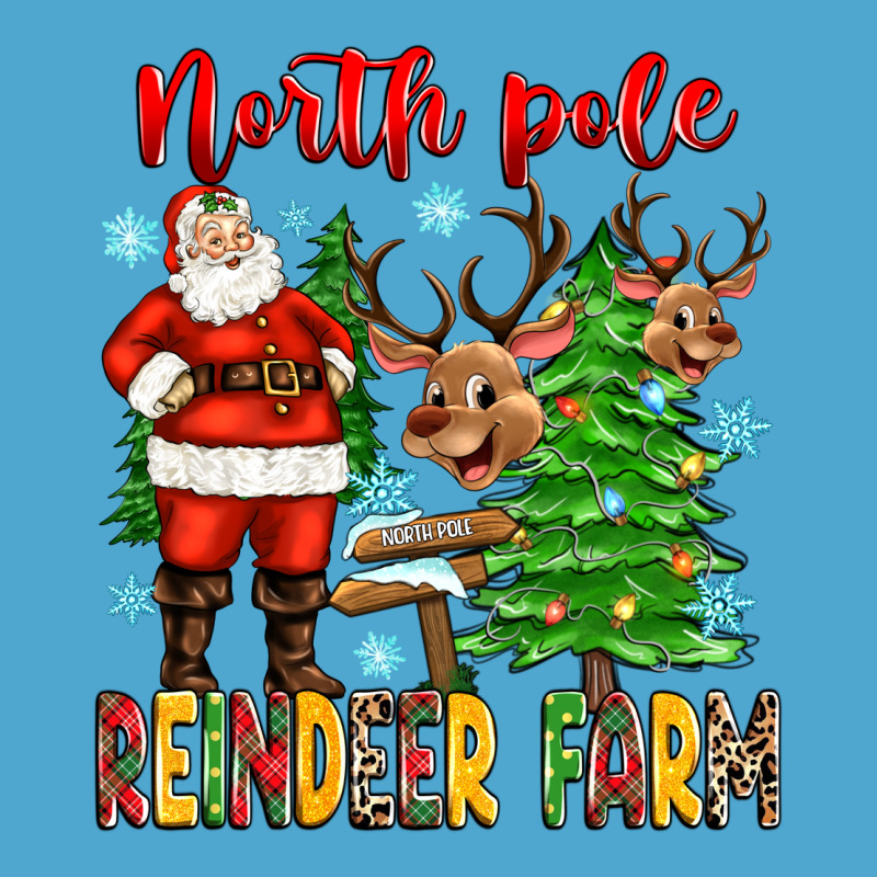 North Pole Reindeer Farm Premium Hoodie by Zillion Design Studio | Teevron