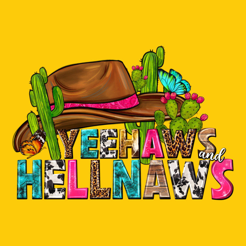 Yeehaws And Hellnaws Premium Hoodie by texasbilliewilder | Teevron
