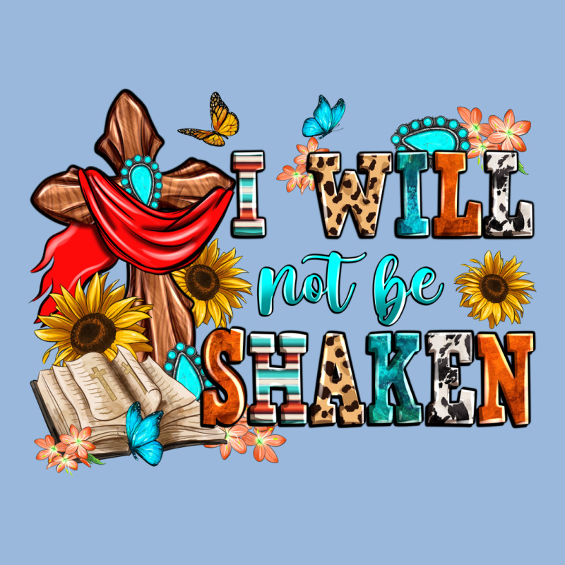 I Will Not Be Shaken Premium Hoodie by Zillion Design Studio | Teevron