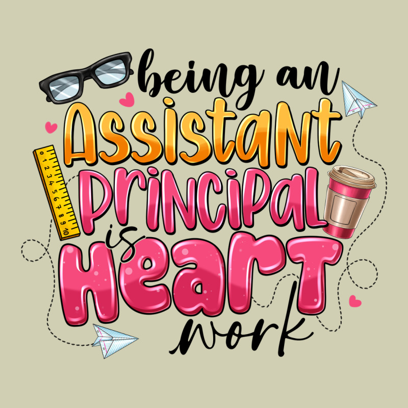 Being An Assistant Principal Is Heart Work Heavy Core Tee by CowhideDigitalArt | Teevron
