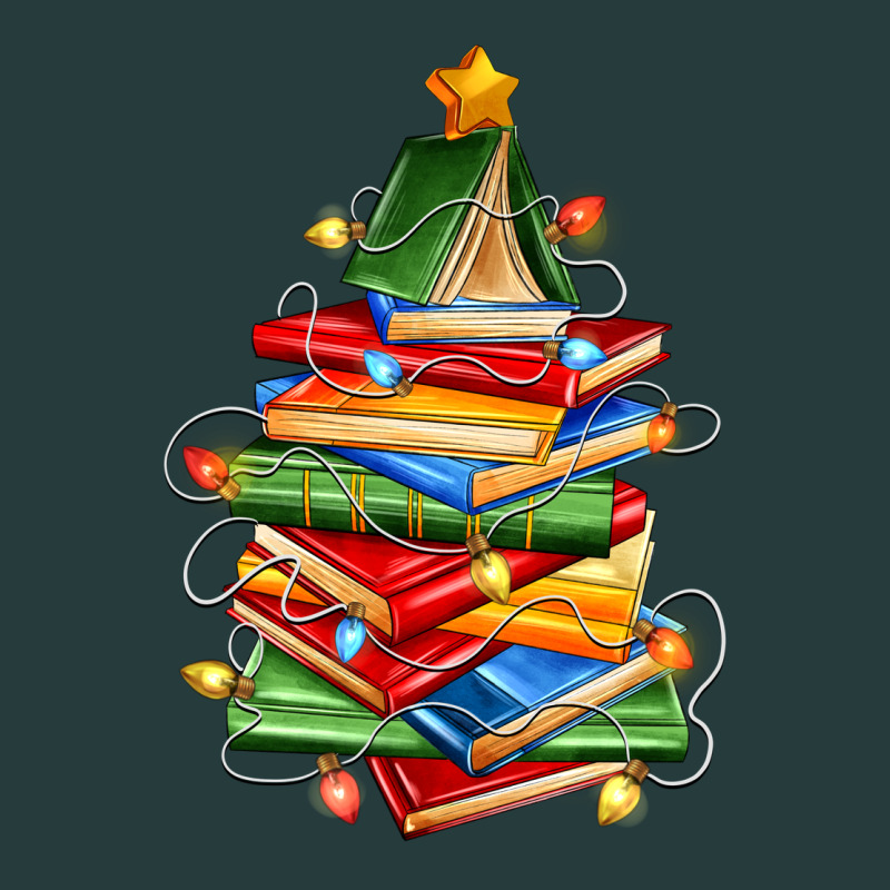Book Christmas Tree Premium Hoodie by Zillion Design Studio | Teevron