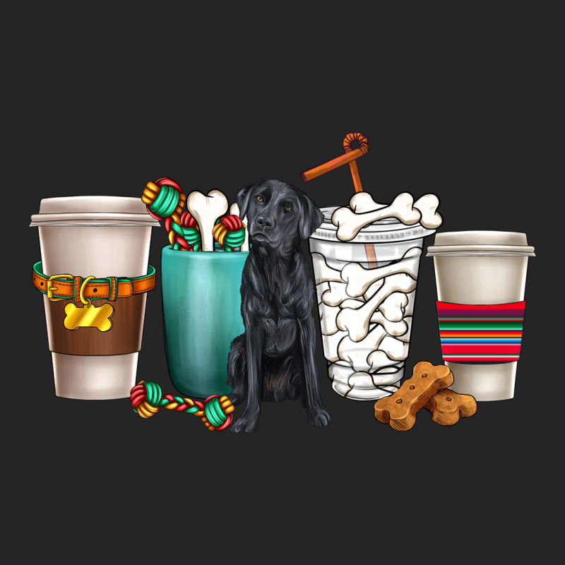 Labrador Retriever Dog Coffee Cups Premium Hoodie by texasbilliewilder | Teevron