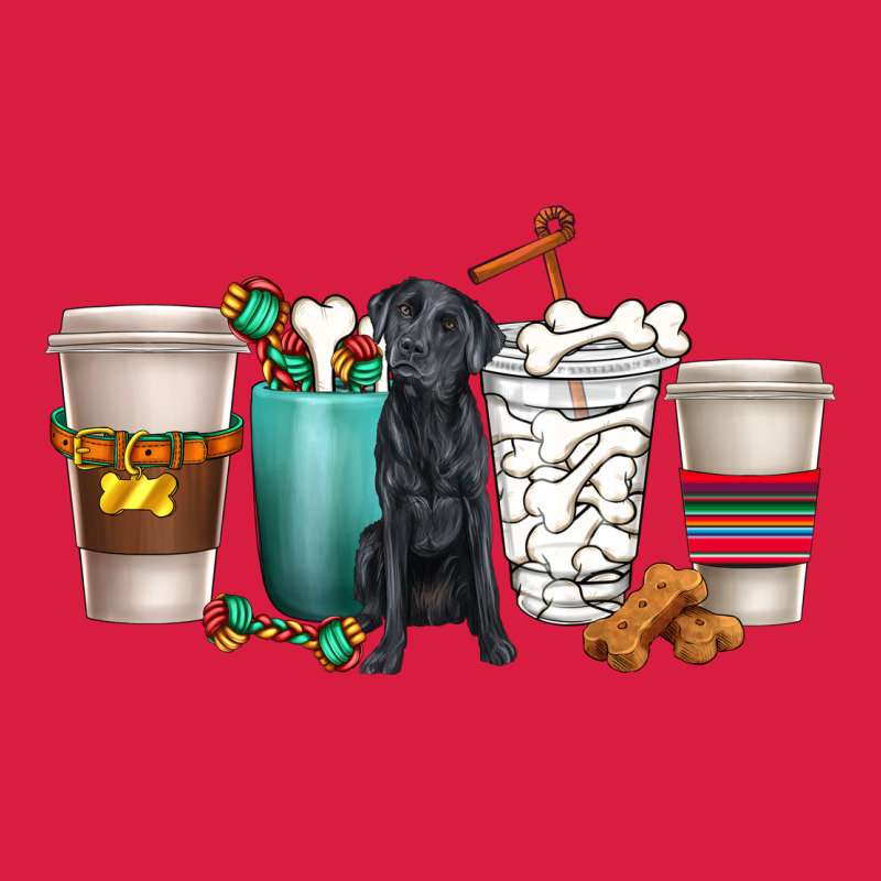 Labrador Retriever Dog Coffee Cups Premium Hoodie by texasbilliewilder | Teevron