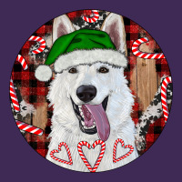 Christmas White Shepherd With Buffalo Plaid Premium Hoodie | Teevron