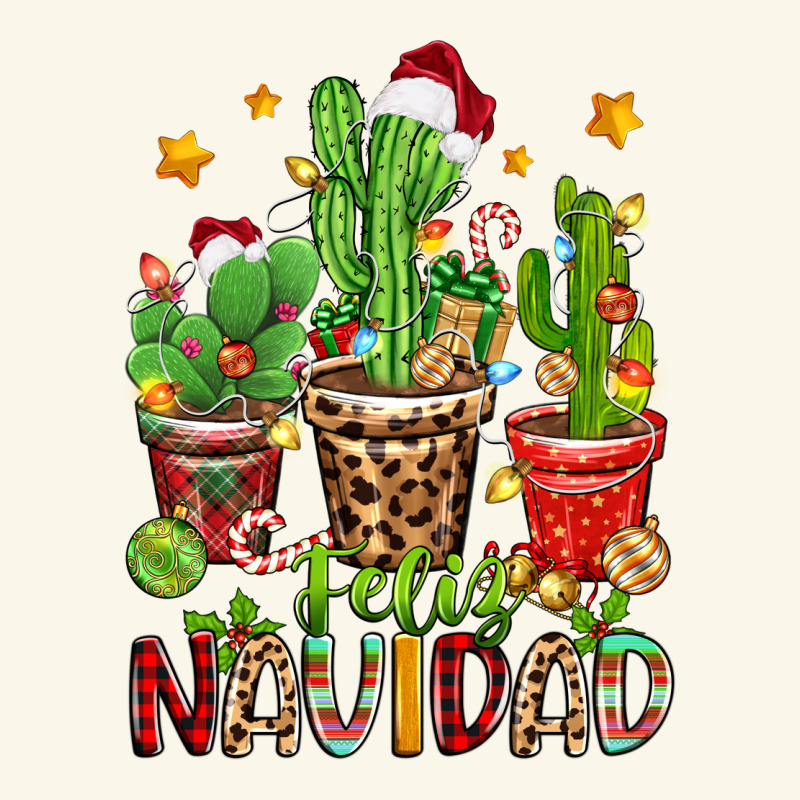Christmas Cactus Feliz Navidad Premium Hoodie by Zillion Design Studio | Teevron