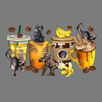 Monkey Coffee Cups Premium Hoodie | Teevron
