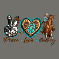 Peace Love Cowboy Premium Hoodie | Teevron