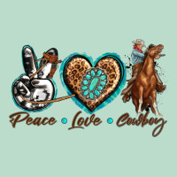 Peace Love Cowboy Premium Hoodie | Teevron