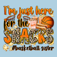 Im Just Here For The Snacks Basketball Sister Premium Hoodie | Teevron
