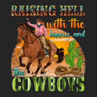 Raising Hell With The Hippies And The Cowboys Premium Hoodie | Teevron