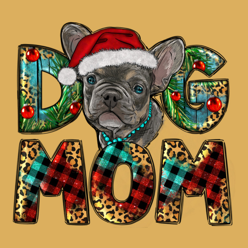 Christmas French Bulldog Mom Premium Hoodie by RanaPortraitStore | Teevron