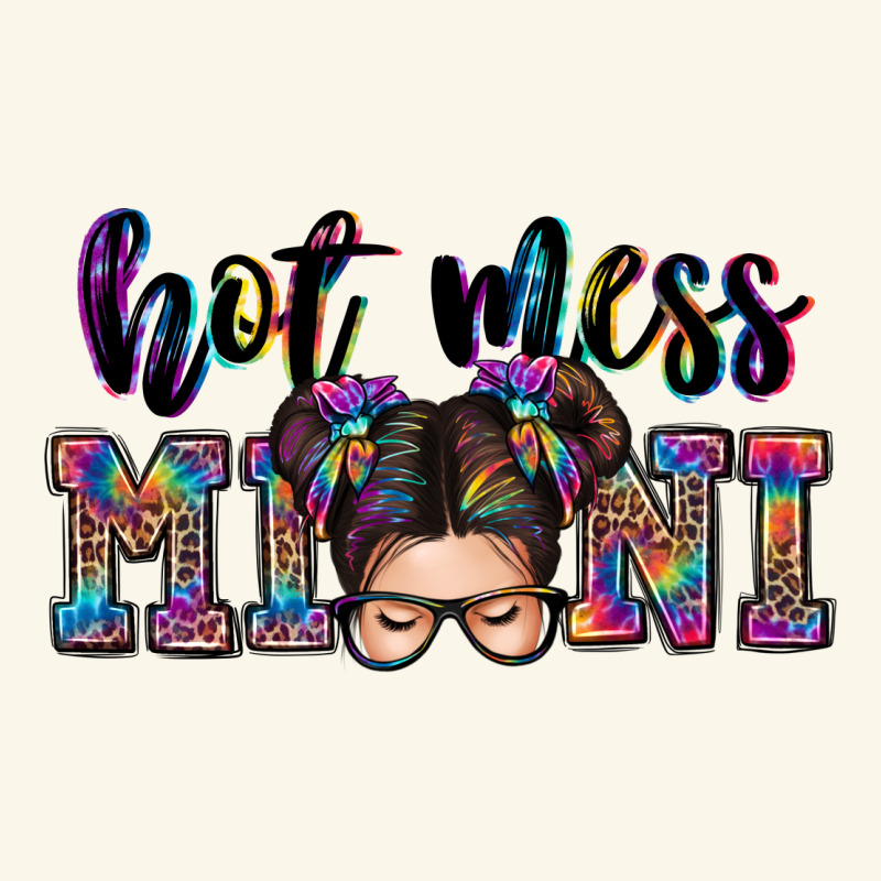 Mess Mini Messy Bun Premium Hoodie by Zillion Design Studio | Teevron
