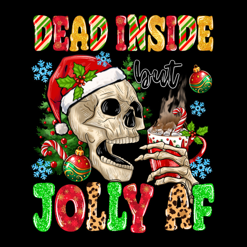 Dead Inside But Jolly Af Urban Hoodie by MaliasSmallBusiness | Teevron