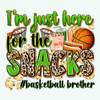Im Just Here For The Snacks Basketball Brother Premium Hoodie | Teevron