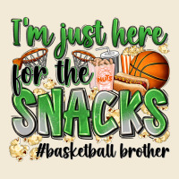 I'm Just Here For The Snacks #basketball Brother Premium Hoodie | Teevron