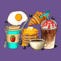 Breakfast Coffee Cups Vintage Tee | Teevron