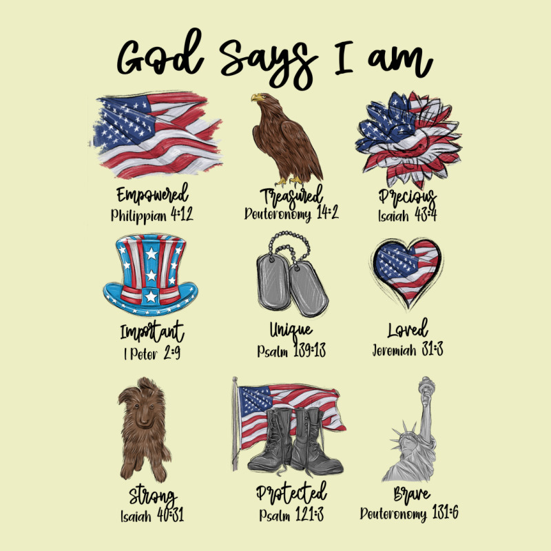 God Says I Am Urban Hoodie by MaliasSmallBusiness | Teevron