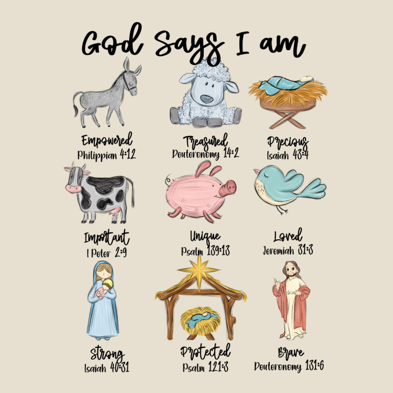 God Says I Am Urban Hoodie by MaliasSmallBusiness | Teevron