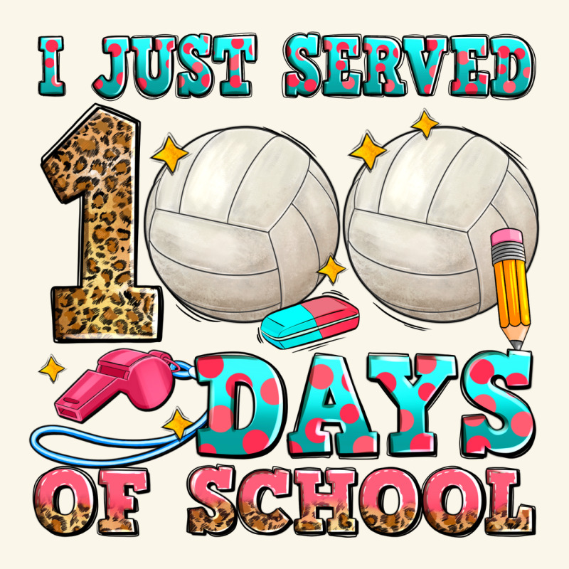 I Just Served 100 Days Of School Volleyball Premium Hoodie by Zillion Design Studio | Teevron