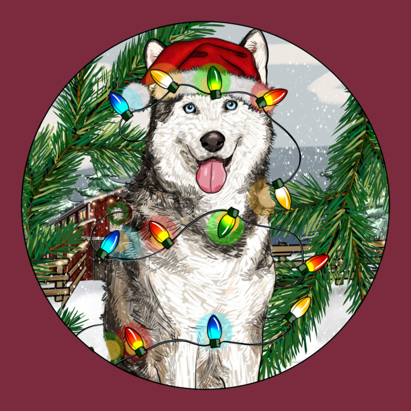 Husky And Farm Ornament Premium Hoodie by RanaPortraitStore | Teevron