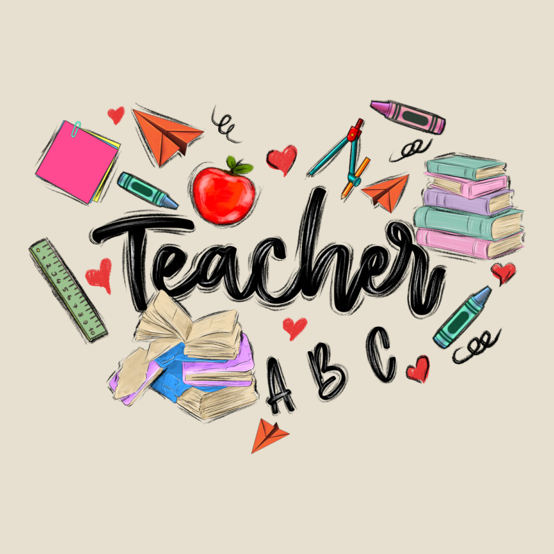 Teacher Heart Urban Hoodie by MaliasSmallBusiness | Teevron