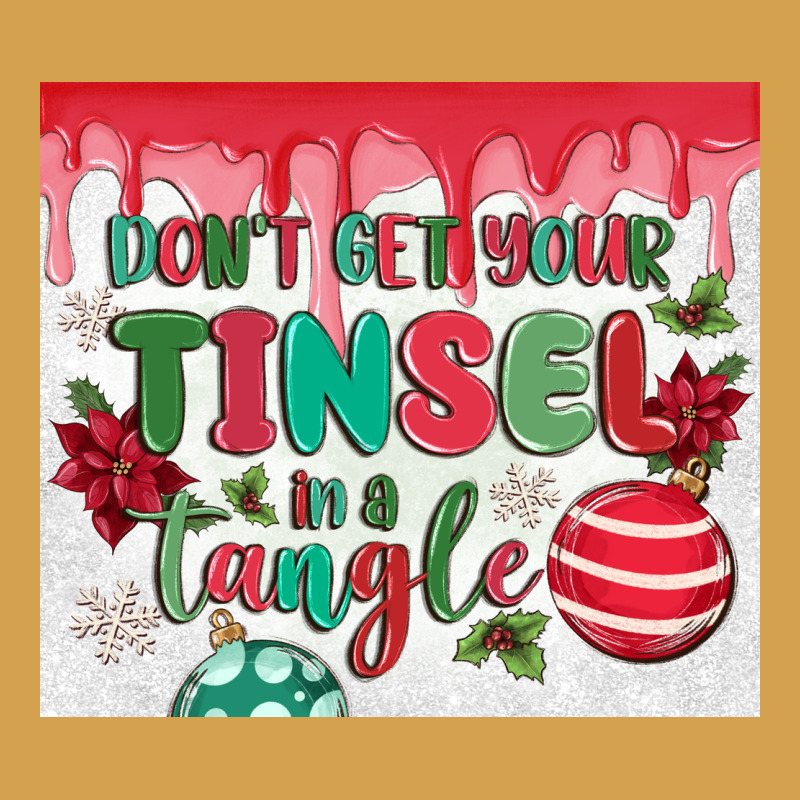 Don't Get Your Tinsel In A Tangle Urban Hoodie by MaliasSmallBusiness | Teevron