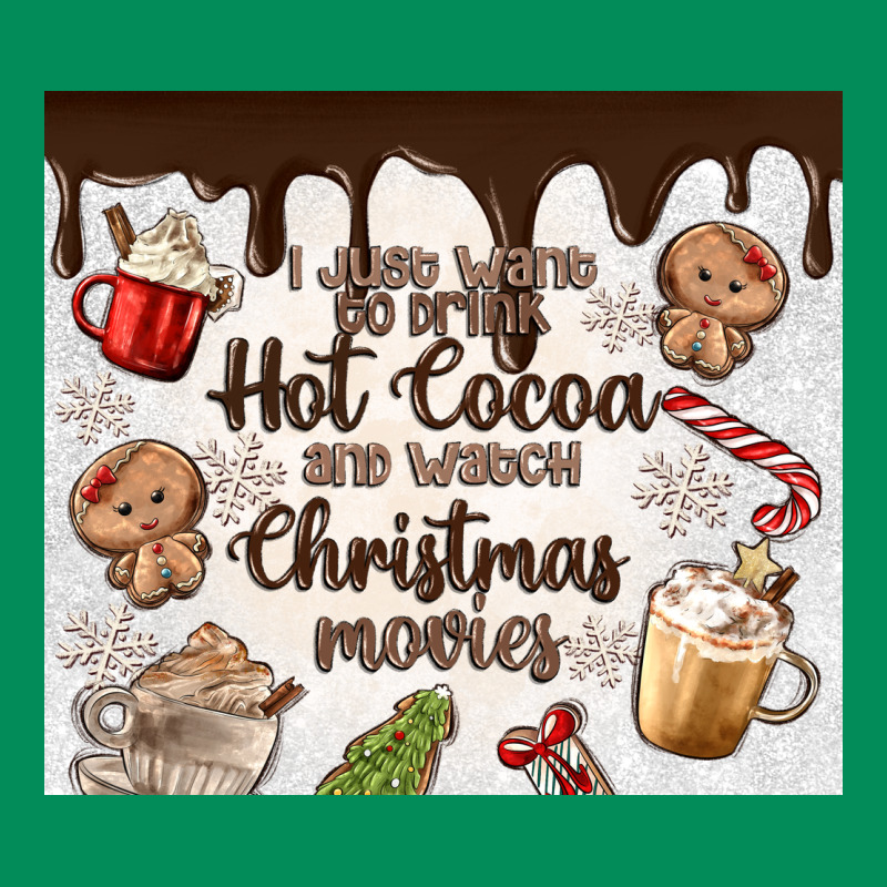 I Just Want To Drink Hot Cocoa Urban Hoodie by MaliasSmallBusiness | Teevron