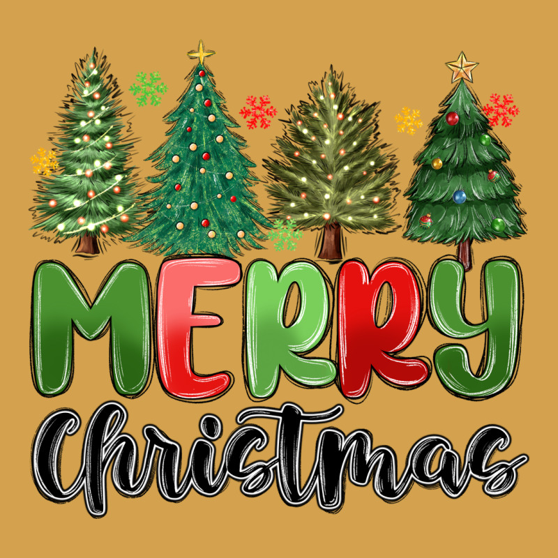 Merry Christmas Trees Urban Hoodie by MaliasSmallBusiness | Teevron