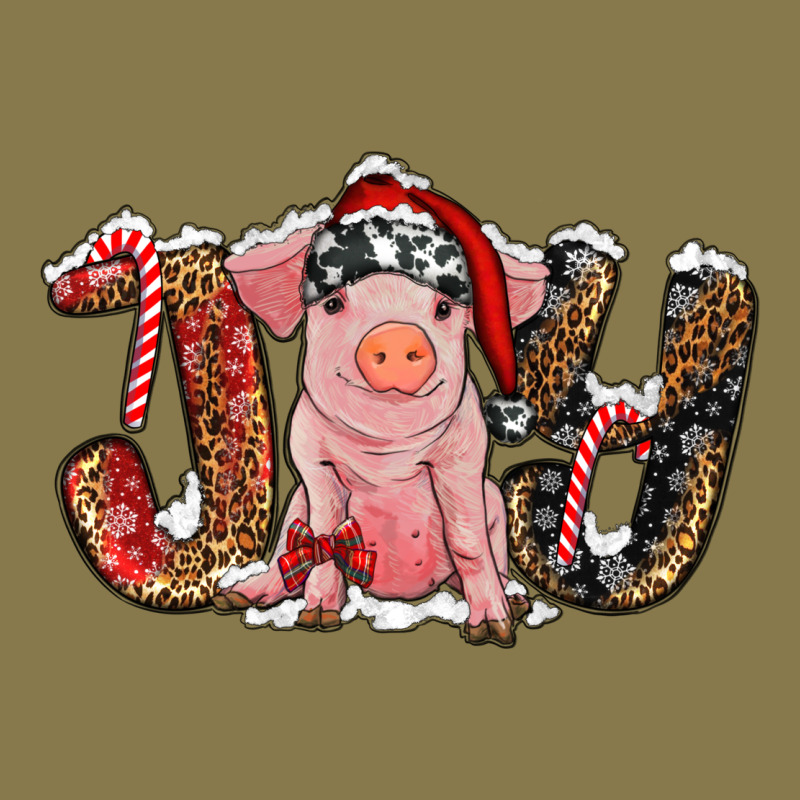 Christmas Joy With Pig Premium Hoodie by RanaPortraitStore | Teevron