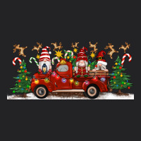 Christmas Gnome Truck Vintage Tee | Teevron