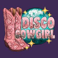 Western Disco Cowgirl Premium Hoodie | Teevron