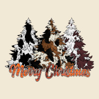 Merry Christmas Cowhide Trees Premium Tee | Teevron