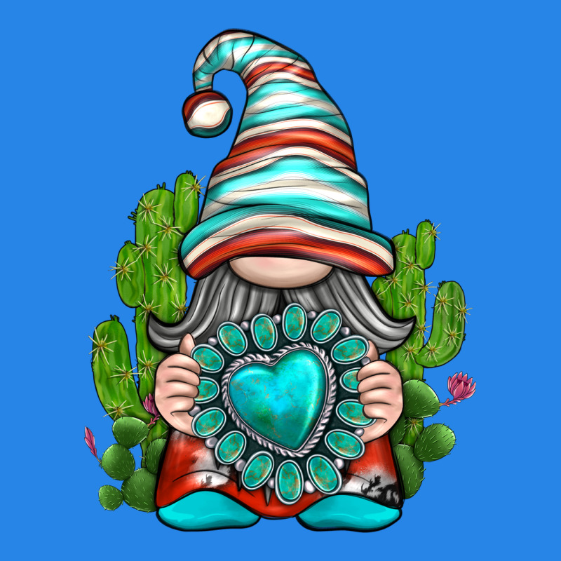 Western Gnome With Turquoise Gemstone Premium Hoodie by texasbilliewilder | Teevron