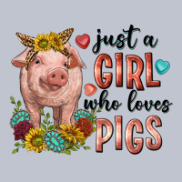 Western Just Girl Who Loves Pigs Premium Hoodie | Teevron