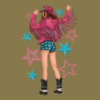 Western Pink With Stars And Cowgirl Premium Hoodie | Teevron