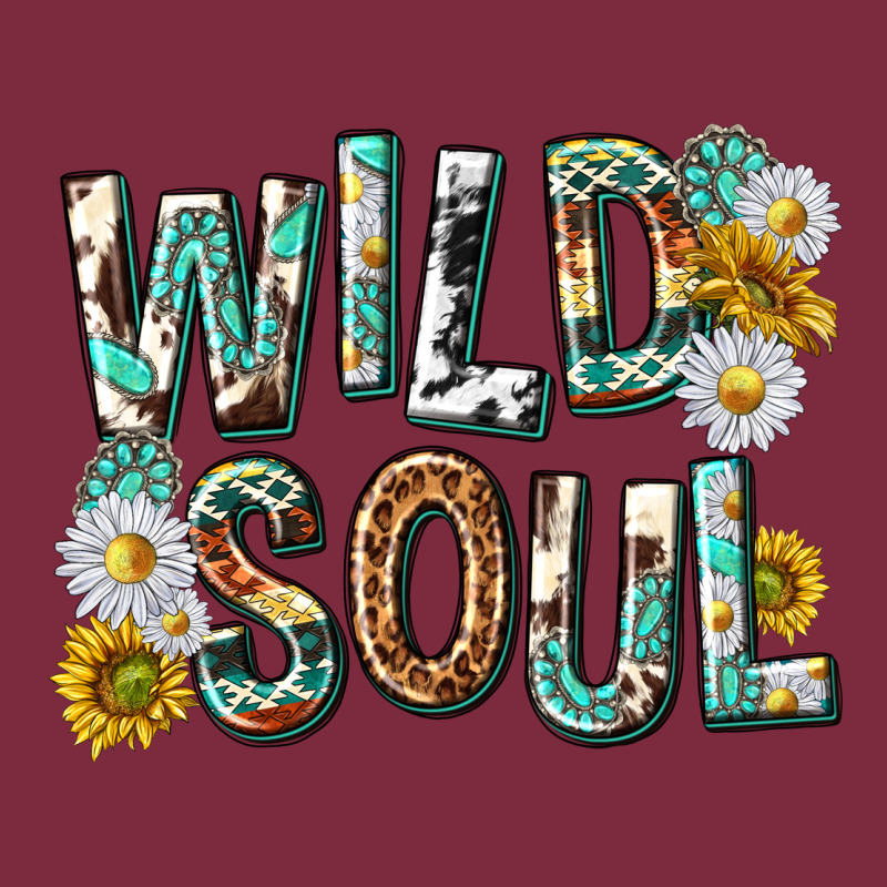 Western Wild Soul With Sunflowers Premium Hoodie by texasbilliewilder | Teevron