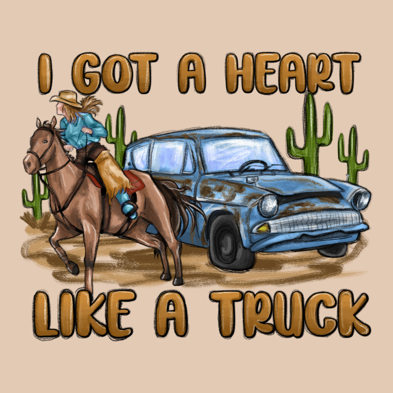 I Got A Heart Like A Truck Urban Hoodie by MaliasSmallBusiness | Teevron