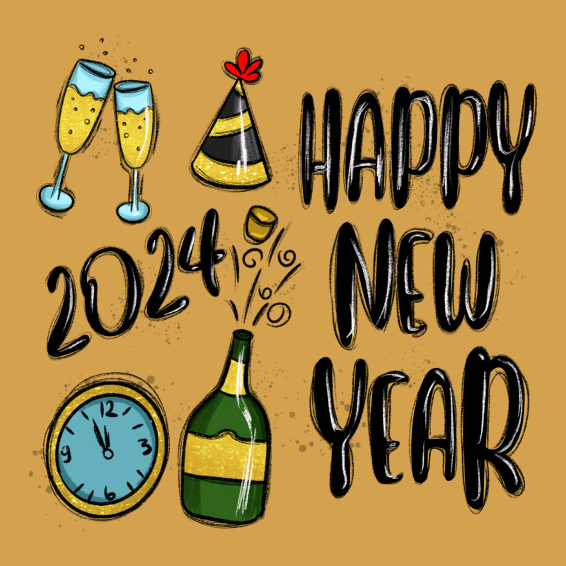 Happy New Year 2024 Urban Hoodie by MaliasSmallBusiness | Teevron