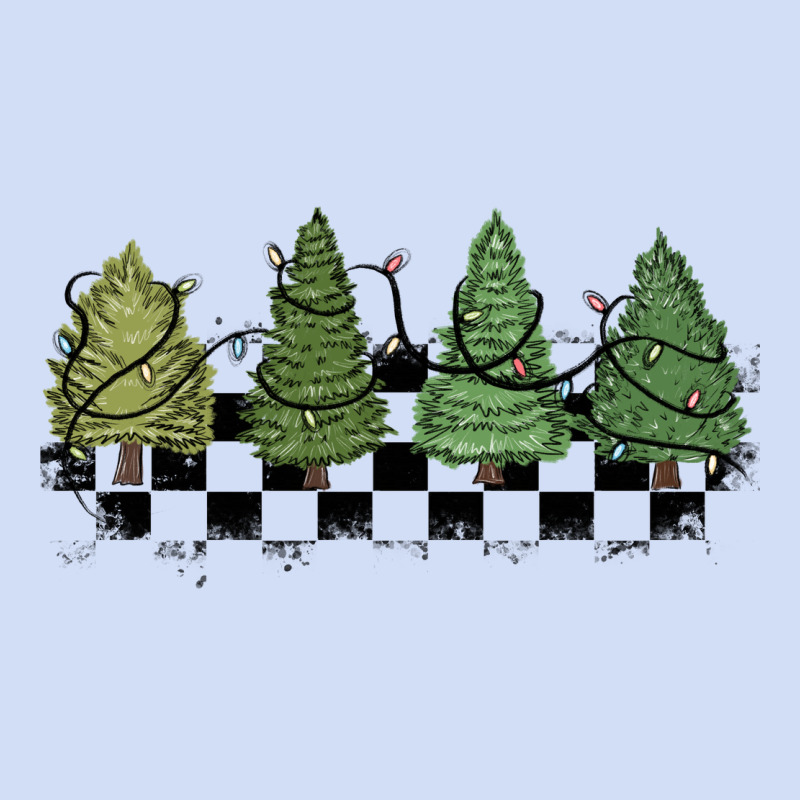 Christmas Checkered Trees Urban Hoodie by MaliasSmallBusiness | Teevron