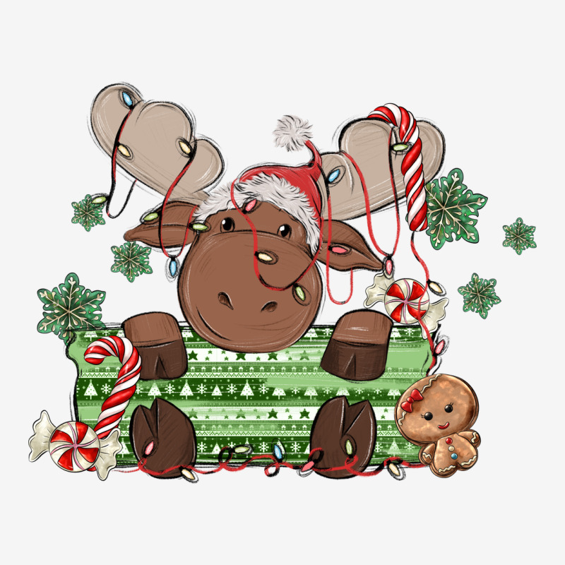 Christmas Reindeer Urban Hoodie by MaliasSmallBusiness | Teevron